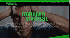 Desktop Screenshot of nobodysnormal.org